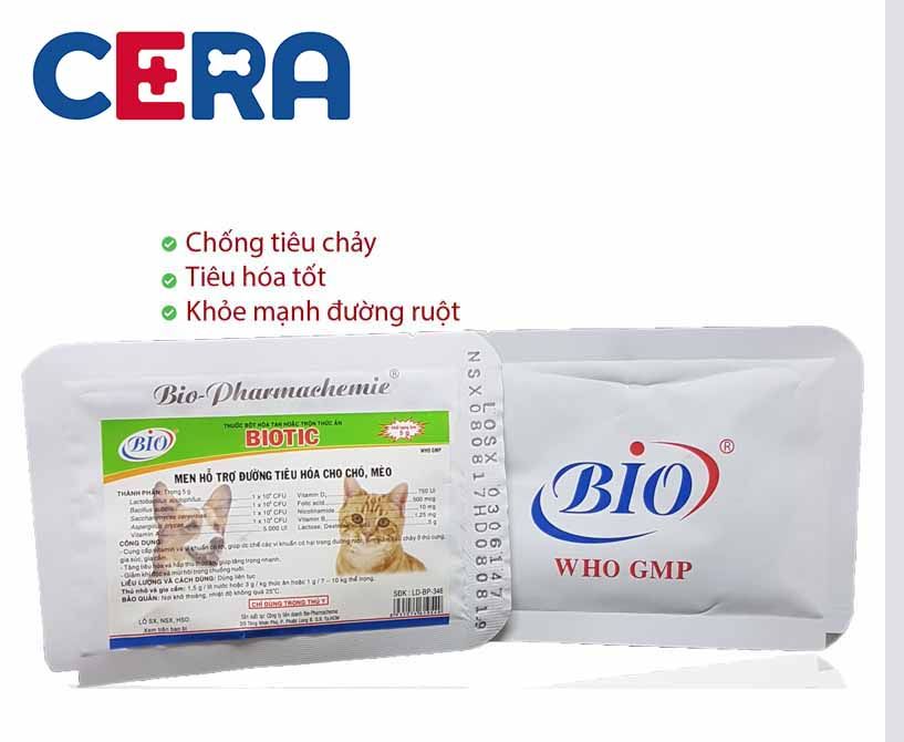 Men Tiêu Hóa Cho Chó Mèo - Biotic