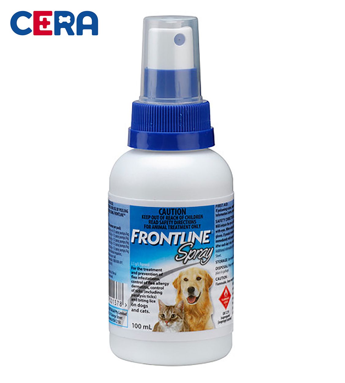 Thuốc Xịt Trị Ve Ghẻ, Xà Mâu - Merial Frontline 100ml