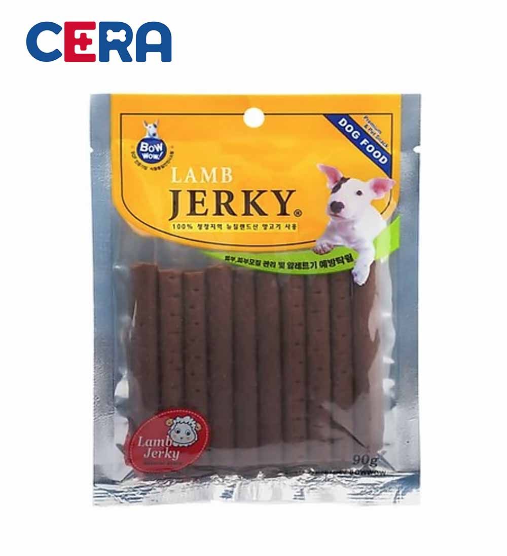 Snack Thịt Cừu Que Cho Chó - Lamp Jerky 90gr