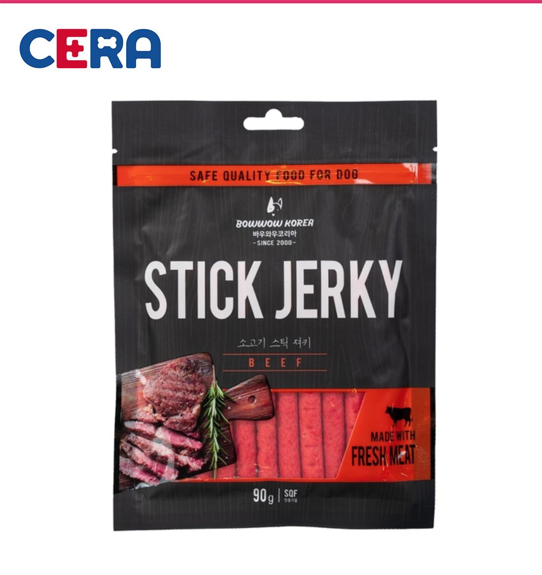 Snack Thịt Bò Que Cho Chó - Beef Jerky 90g