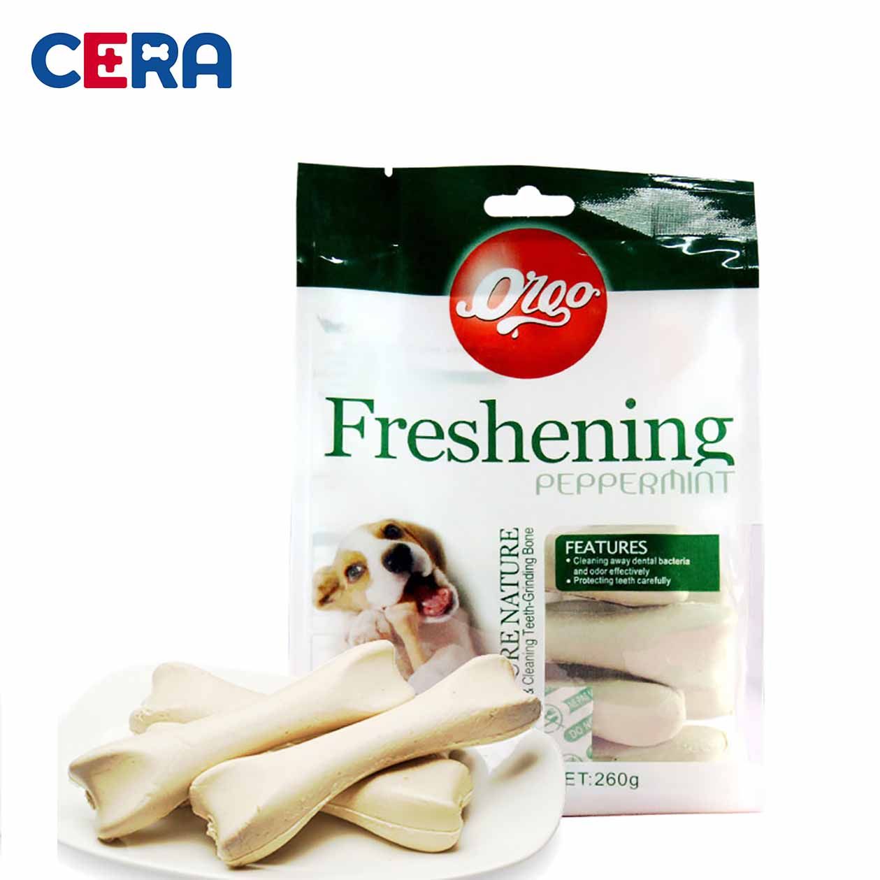 Snack Sữa Chăm Sóc Răng Cho Chó - Freshening 260gr