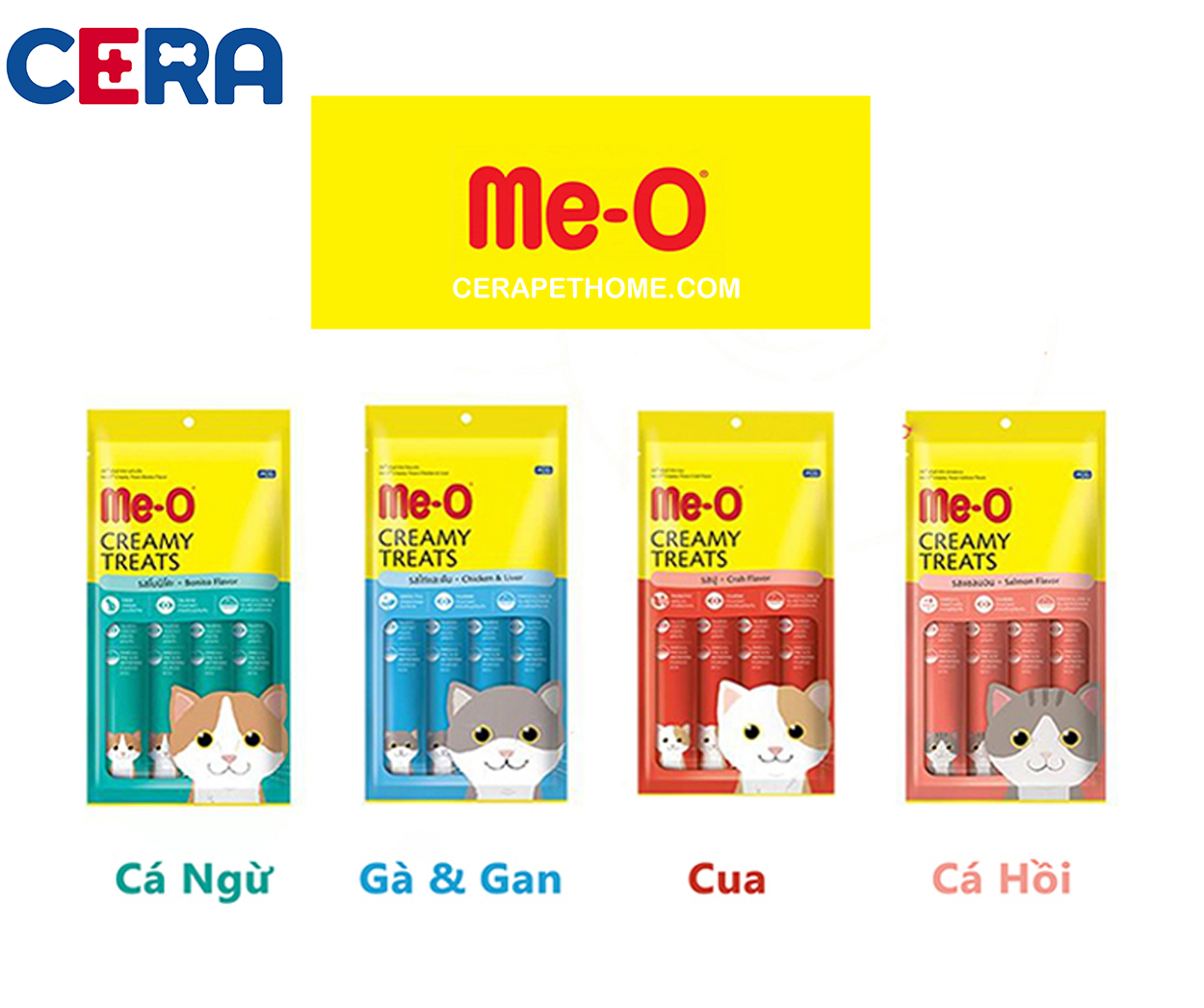 Súp - Gel Dinh Dưỡng Cho Mèo 1 Thanh - Me-o 15g