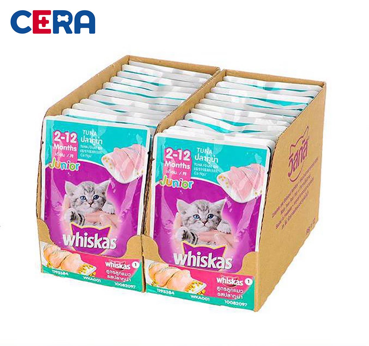 Pate Whiskas Mèo Con 80g