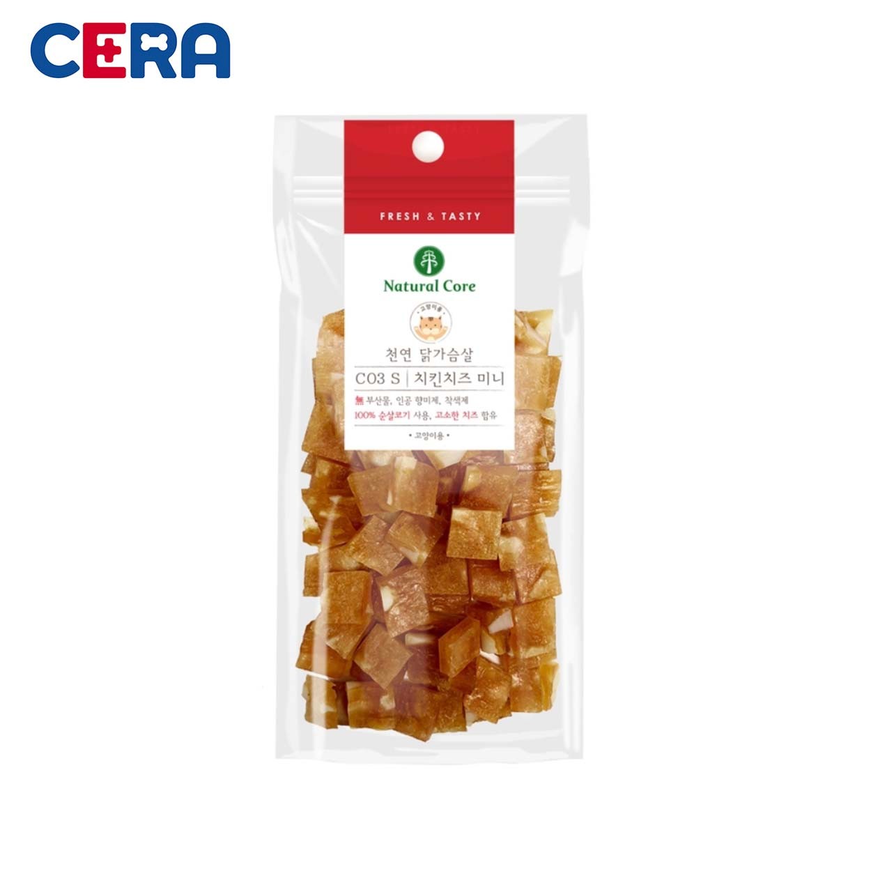 Snack Cho Mèo Natural Core - Thịt Gà Và Phô Mai 40g