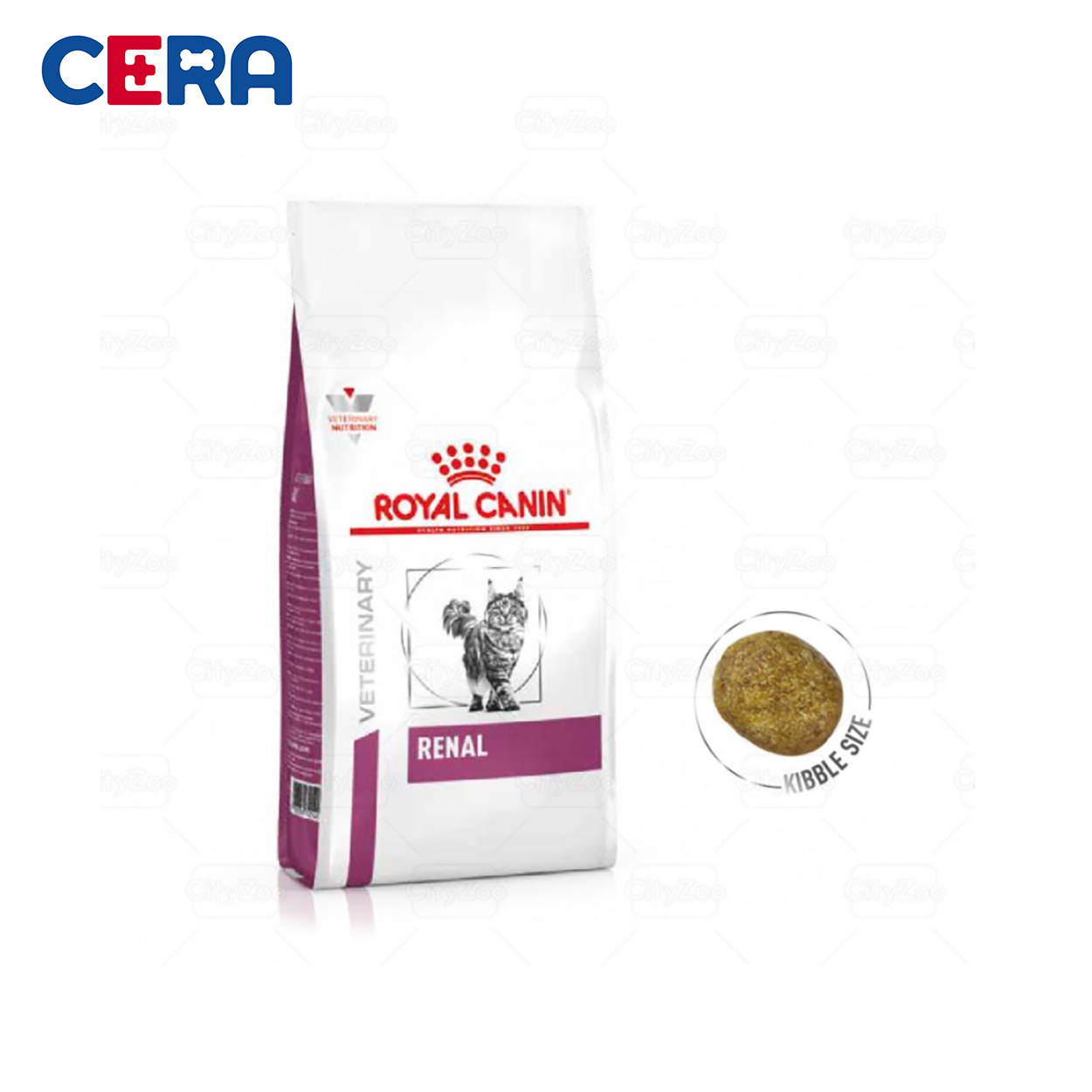 Thức Ăn Hạt Hổ Trợ Chức Năng Thận Cho Mèo - Royal Canin Renal Cat 2Kg