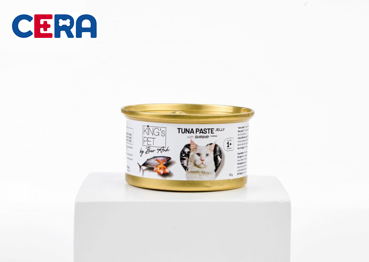 Pate Cho Mèo Nhiều Hương Vị - King Pet 80G By Bảo Anh