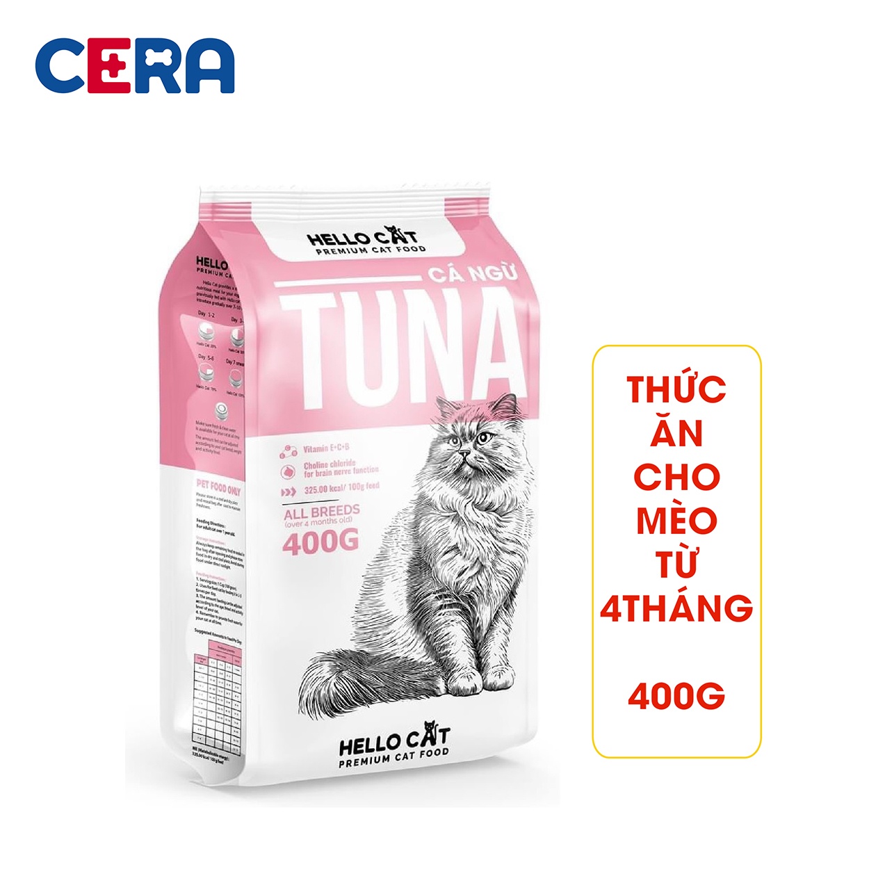 Thức Ăn Cho Mèo Mọi Lứa Tuổi - Hello Cat