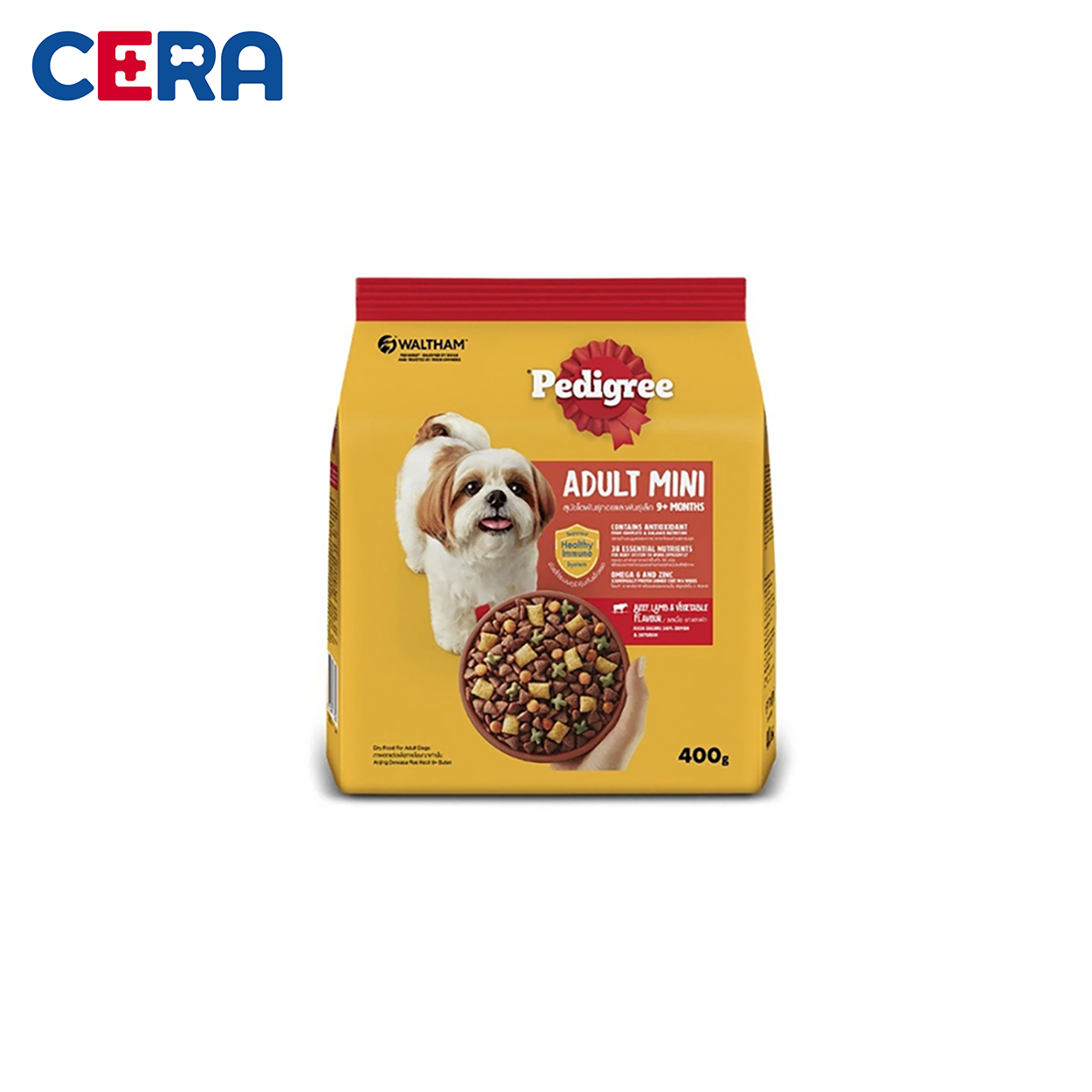 Thức Ăn Chó Lớn Kích Thước Nhỏ Pedigree - Adult Mini 400g