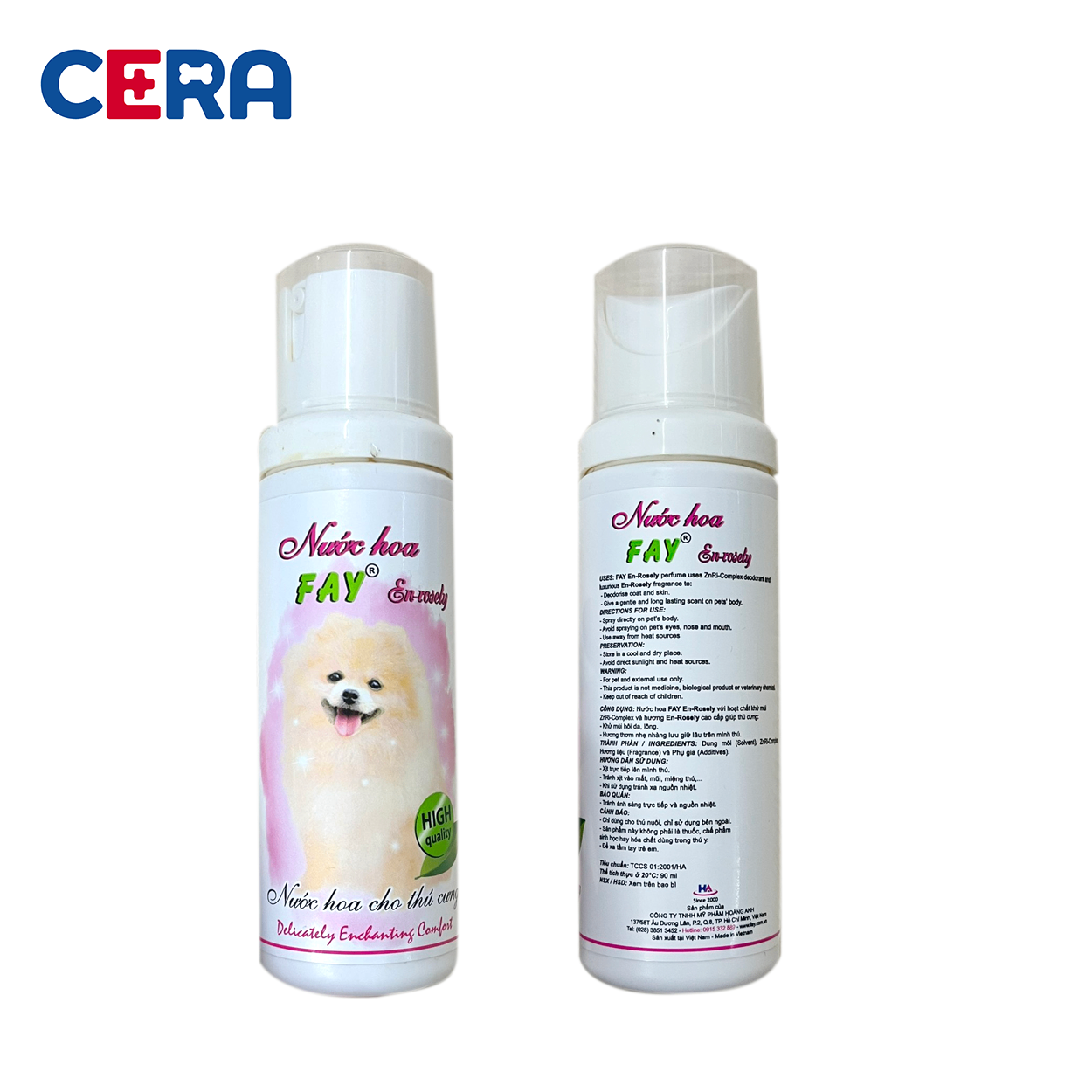 Nước Hoa Cho Chó Mèo - Fay 90ml