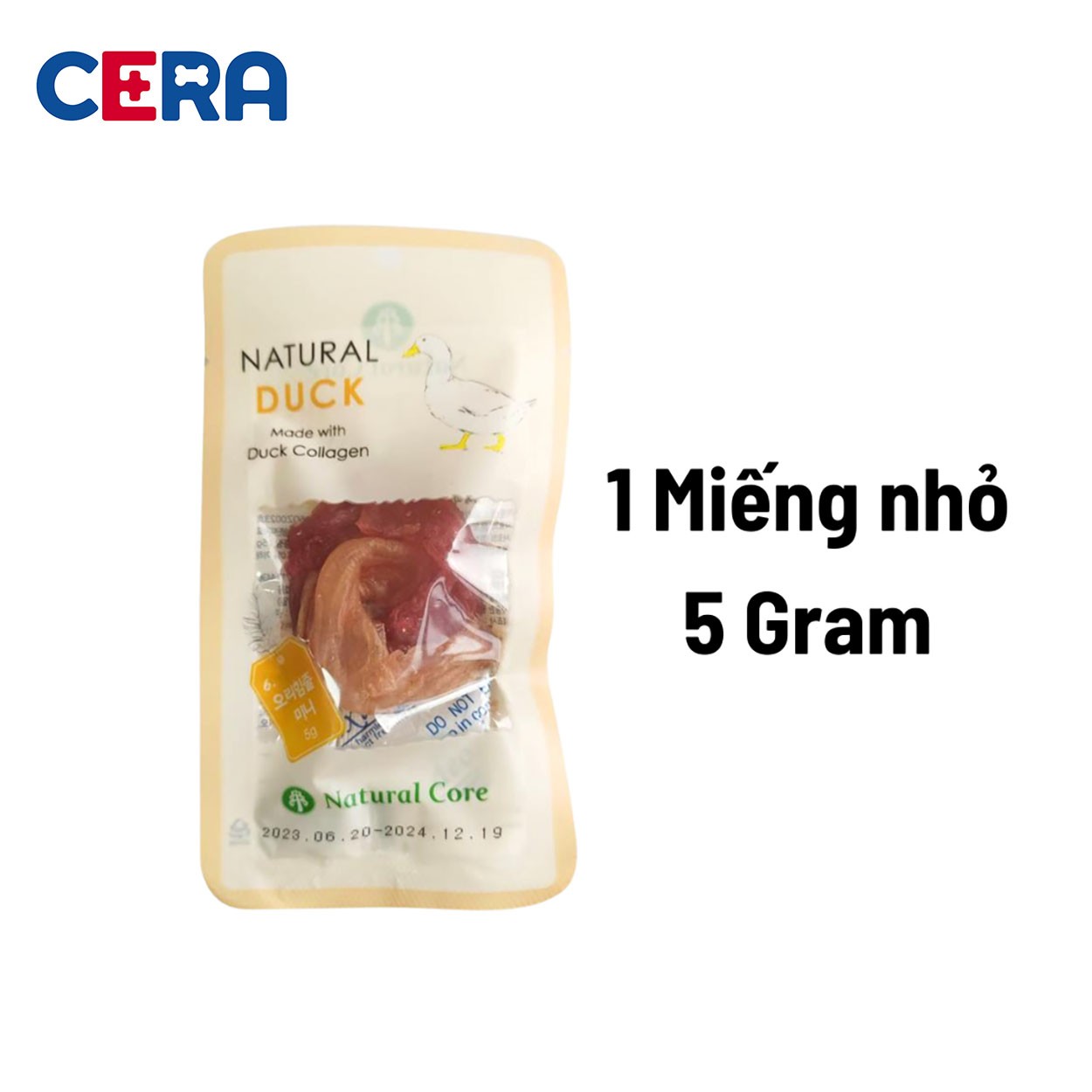 Bánh Thưởng Cho Chó - Gân Vịt 5g