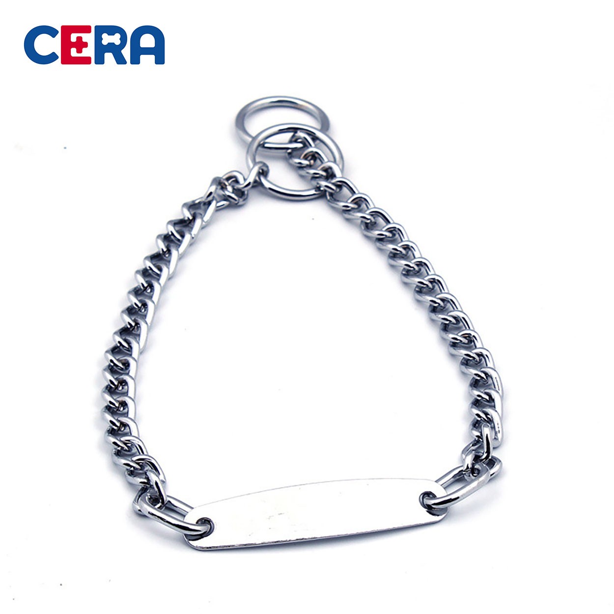 Vòng Cổ Xích Sắt Có Bảng Tên Cho Thú Cưng - Vòng Cổ 032