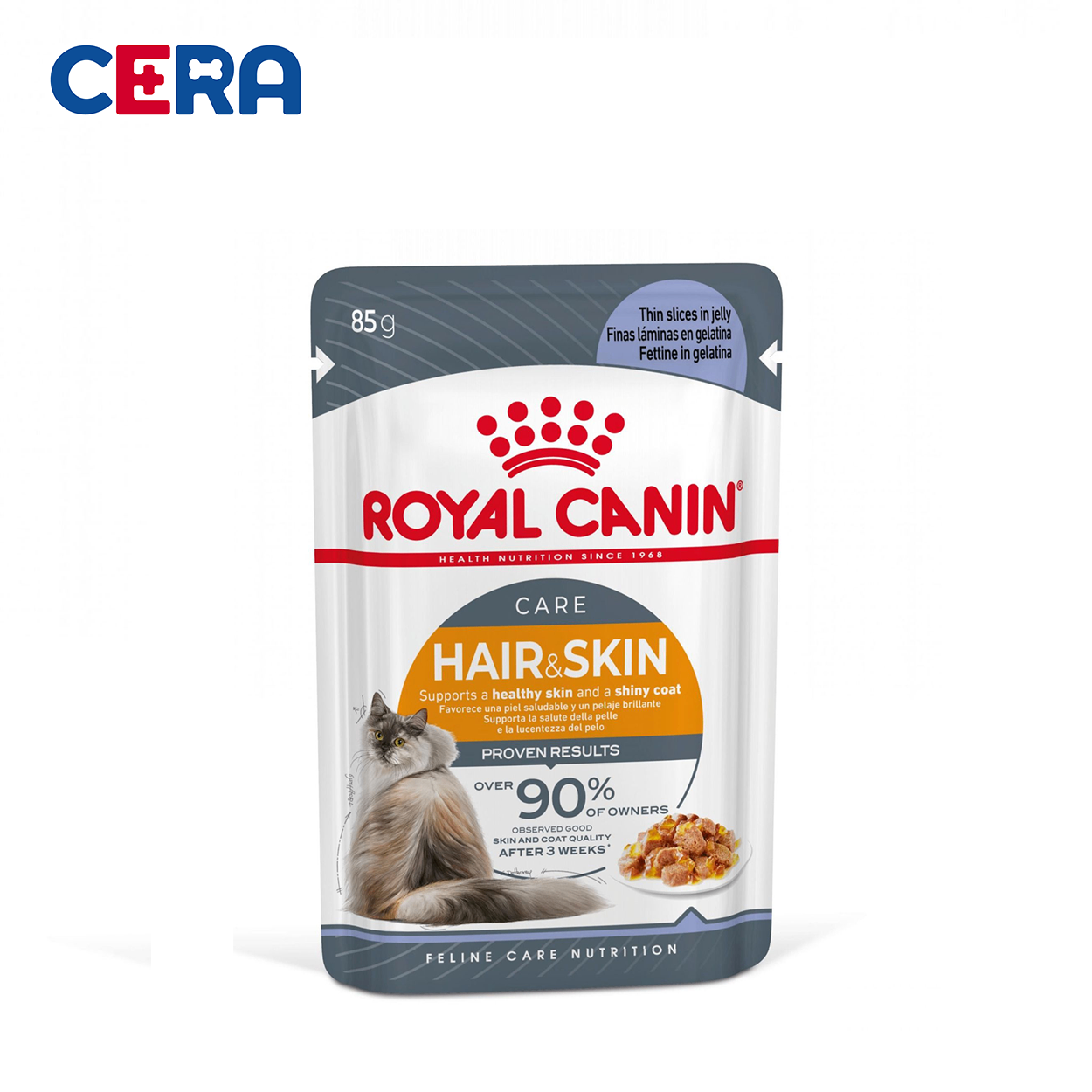 Pate Cho Mèo Trưởng Thành Dưỡng Lông Da - Royal Canin Hair & Skin 85g