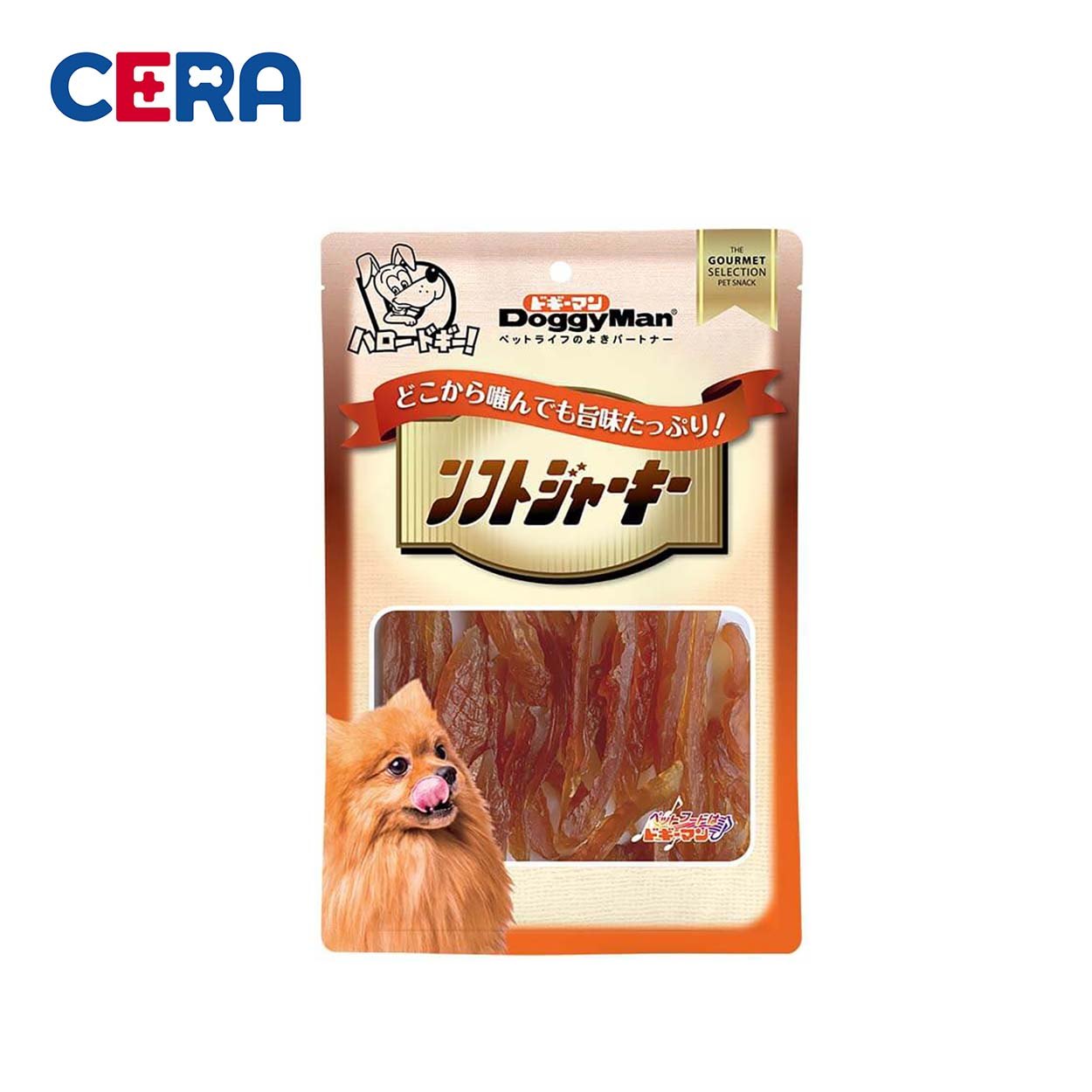Snack - Bánh Thưởng Thanh Gà Sấy Dẻo Cho Chó - Doggy Man 80g