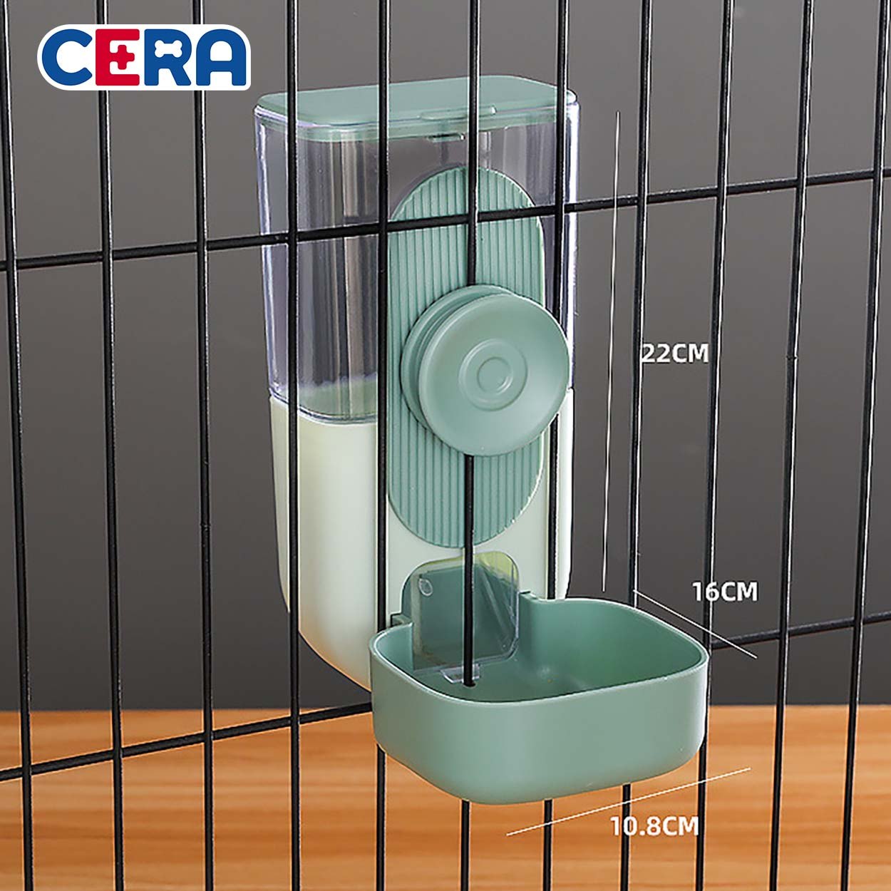 Bát Ăn Dự Trữ Gắn Chuồng Cho Thú Cưng - Bát Ăn 010 (870Ml)