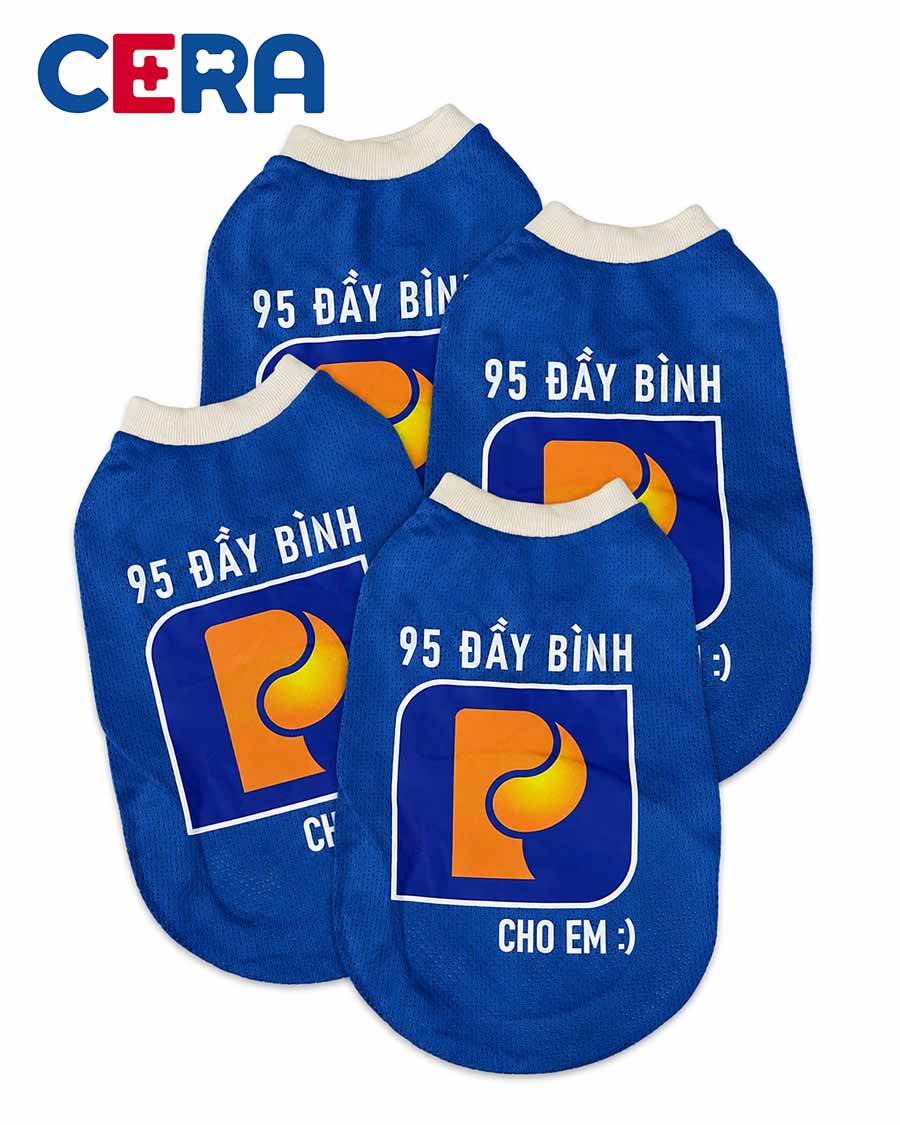 Áo Thun Mùa Hè Mát Mẻ Đồng Giá Cho Chó Mèo - Quần áo 077 (Từ Size S-3XL)