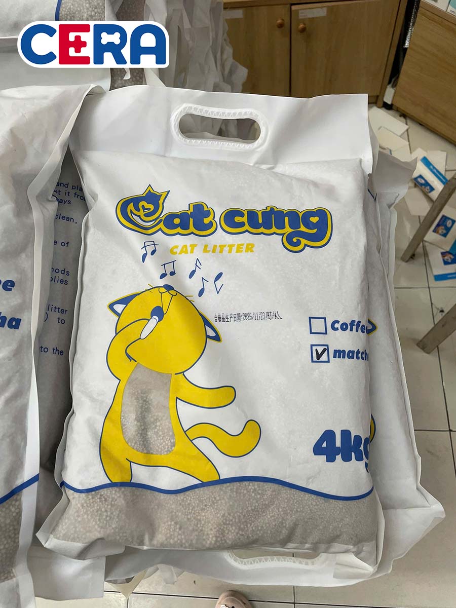 Cát Vệ Sinh Cho Mèo - Cát Đất Sét - Cat Cưng