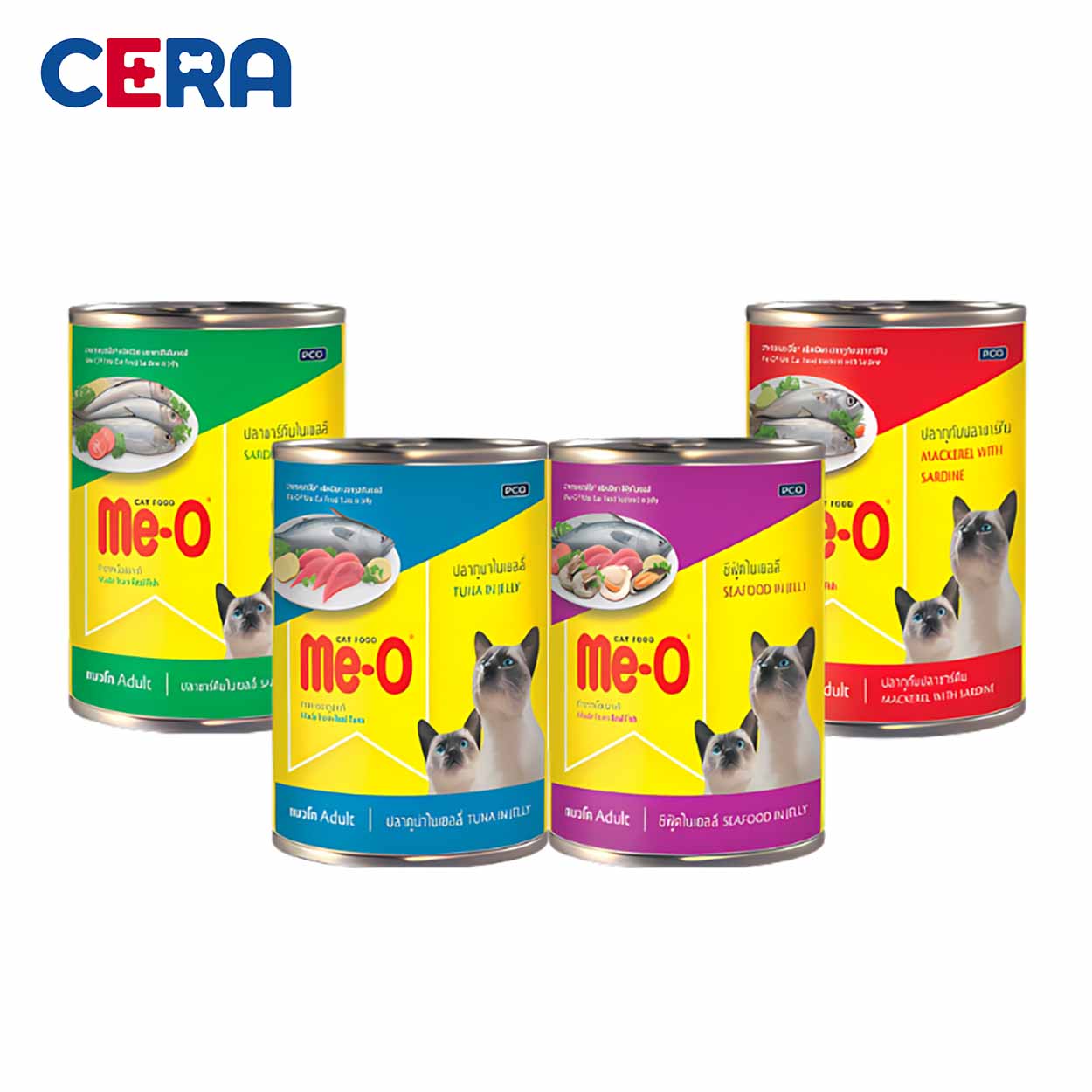 Pate Cho Mèo Trưởng Thành Me-O Lon 400g