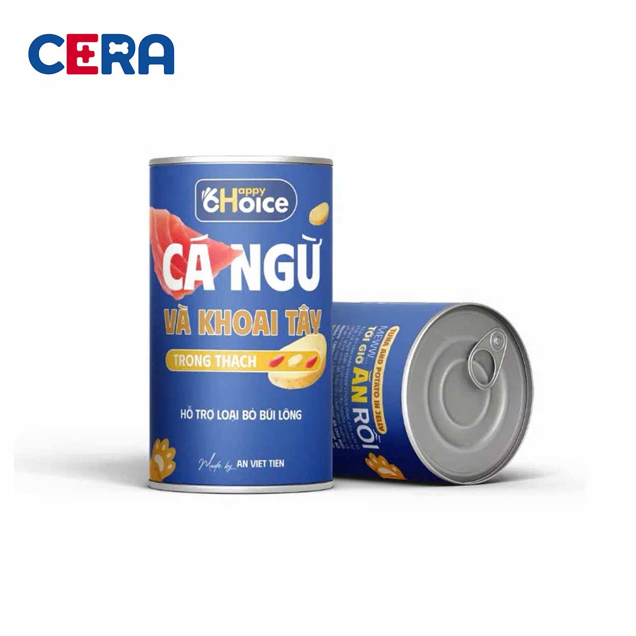 Pate Mèo Happy Choice Nhiều Vị 400g