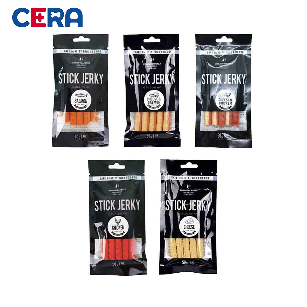 Snack - Bánh Thưởng Dinh Dưỡng Huấn Luyện Chó - Stick Jerky 50g