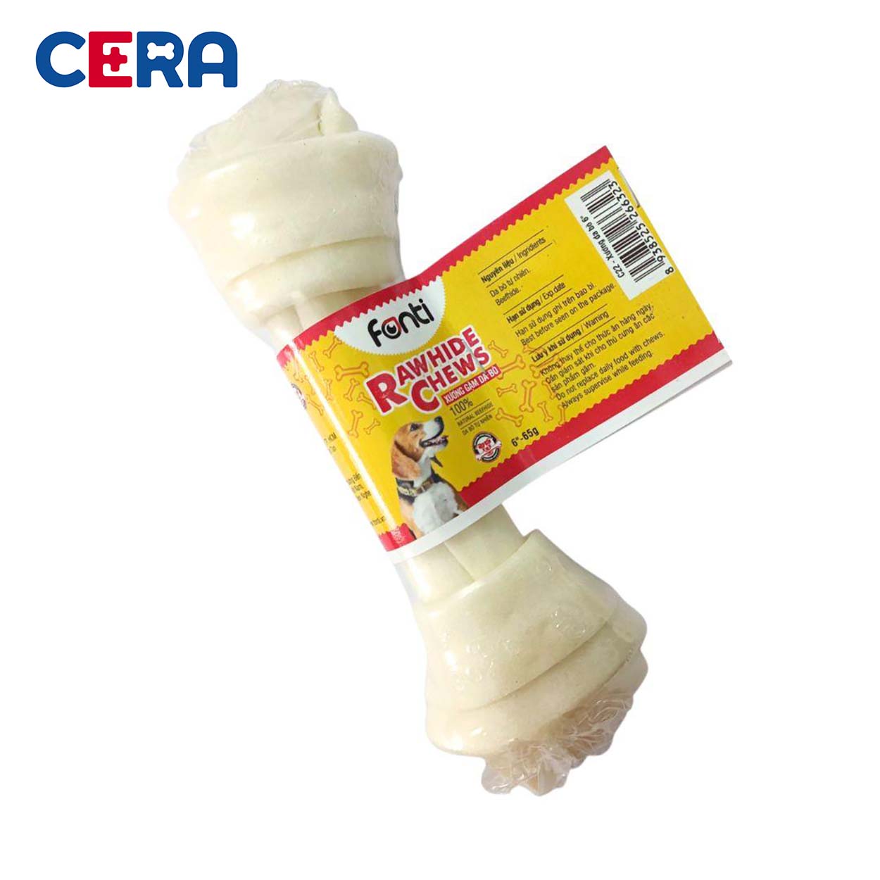 Snack - Bánh Thưởng Gặm Da Bò Nơ Trằng - Snack 005
