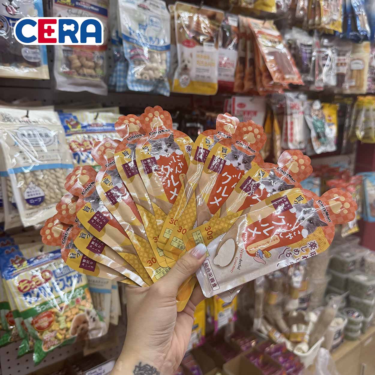 Soup Thưởng Nhiều Vị Cho Mèo - Gà - Phô Mai - Trứng Cá 30g - Soup Catty Man
