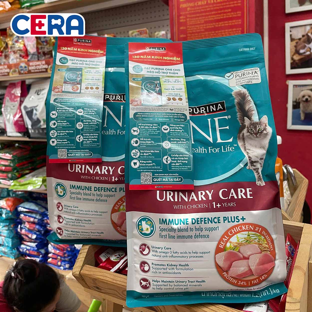 Thức Ăn Hạt Cho Mèo Hổ Trợ Thận - Purina One Urinary Care