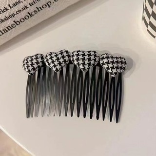 Xược ghim cài tóc con đính nút vintage thời trang cho nữ - TRÁI TIM