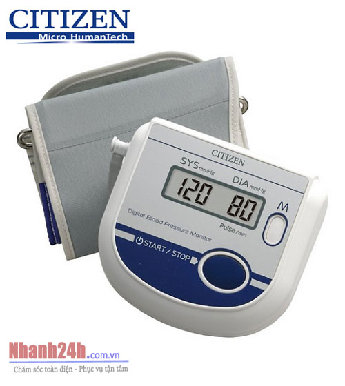 máy đo huyết áp bắp tay Citizen CH-452AC