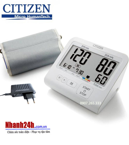 Máy đo huyết áp bắp tay Citizen CHU-503