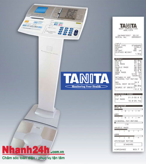 Máy phân tích thành phần cơ thể Tanita SC-330P