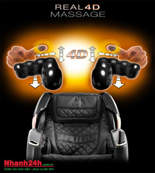 Ghế Massage toàn thân Maxcare Max-4D Pro