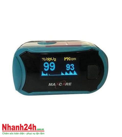 Máy đo nồng độ Oxy trong máu và nhịp tim Maxcare Max-104