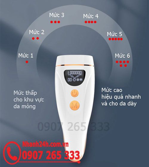 Máy triệt lông công nghệ băng lạnh Gokana Beauty Dym-63