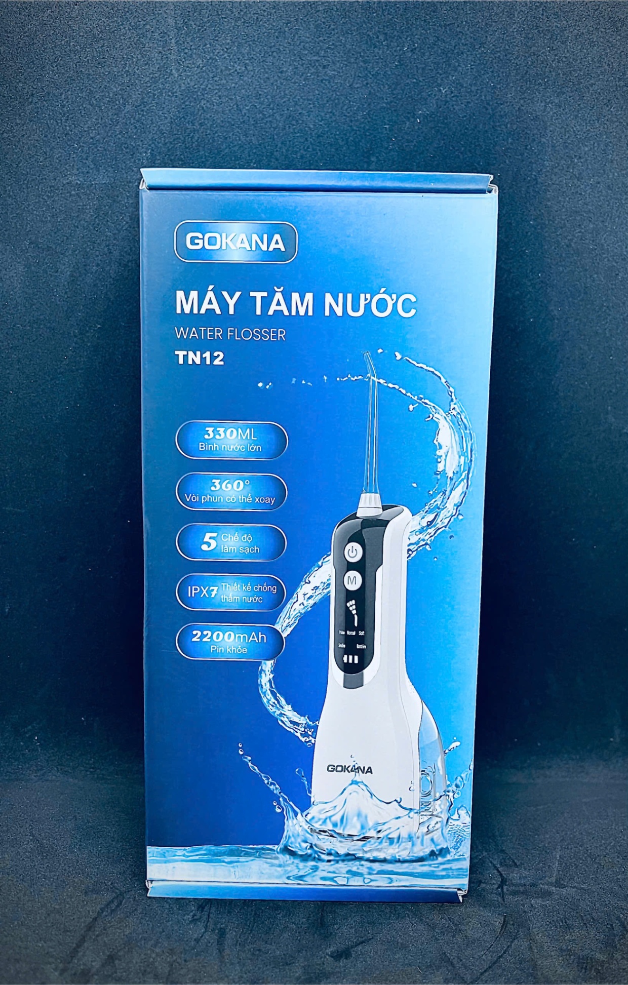 Máy tăm nước du lịch Gokana TN12