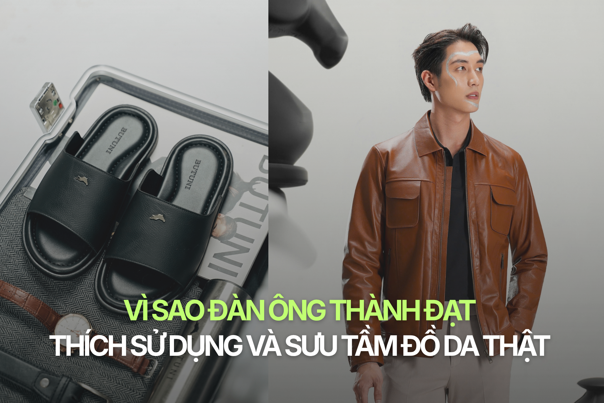 Vì sao đàn ông thành đạt thích đồ da thật