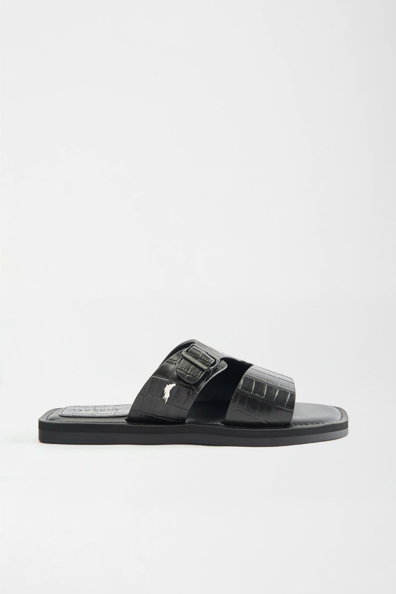 Terra S Cut-Out Slippers - Black