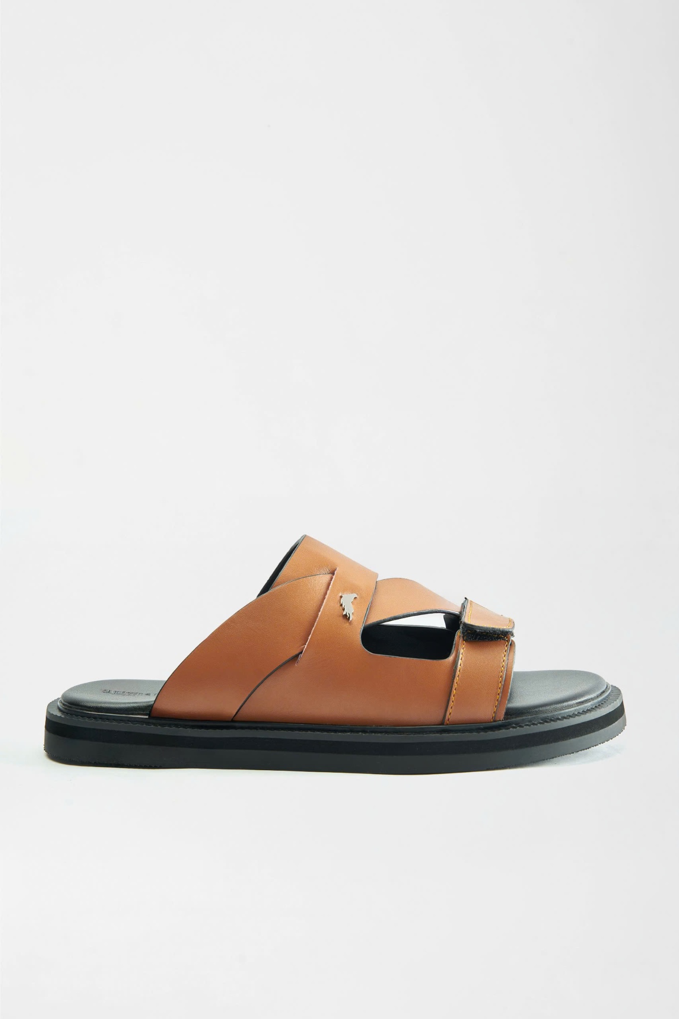 Lusso S Multi Strap Slippers - Brown