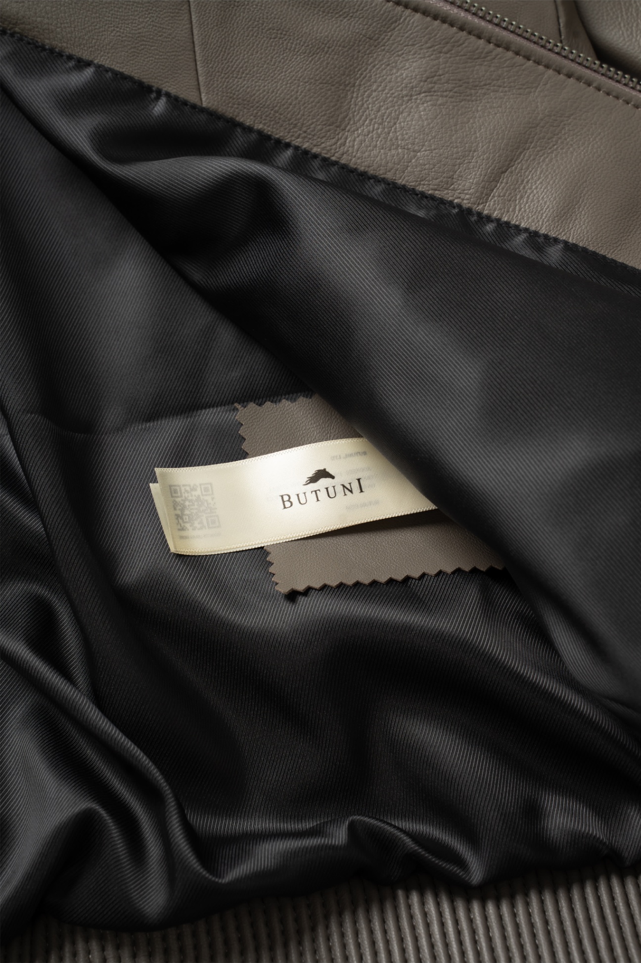 Lucen S.Bomber - Semi Aniline - Dark Gray