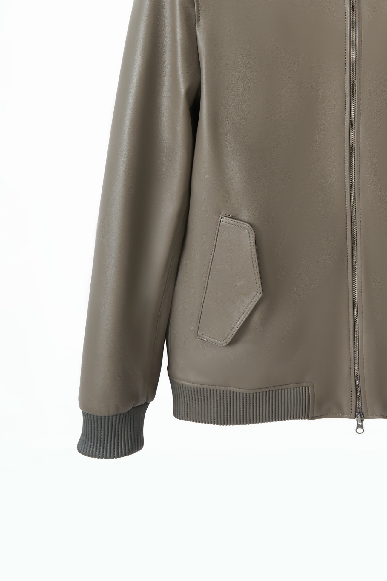 Lucen S.Bomber - Semi Aniline - Dark Gray