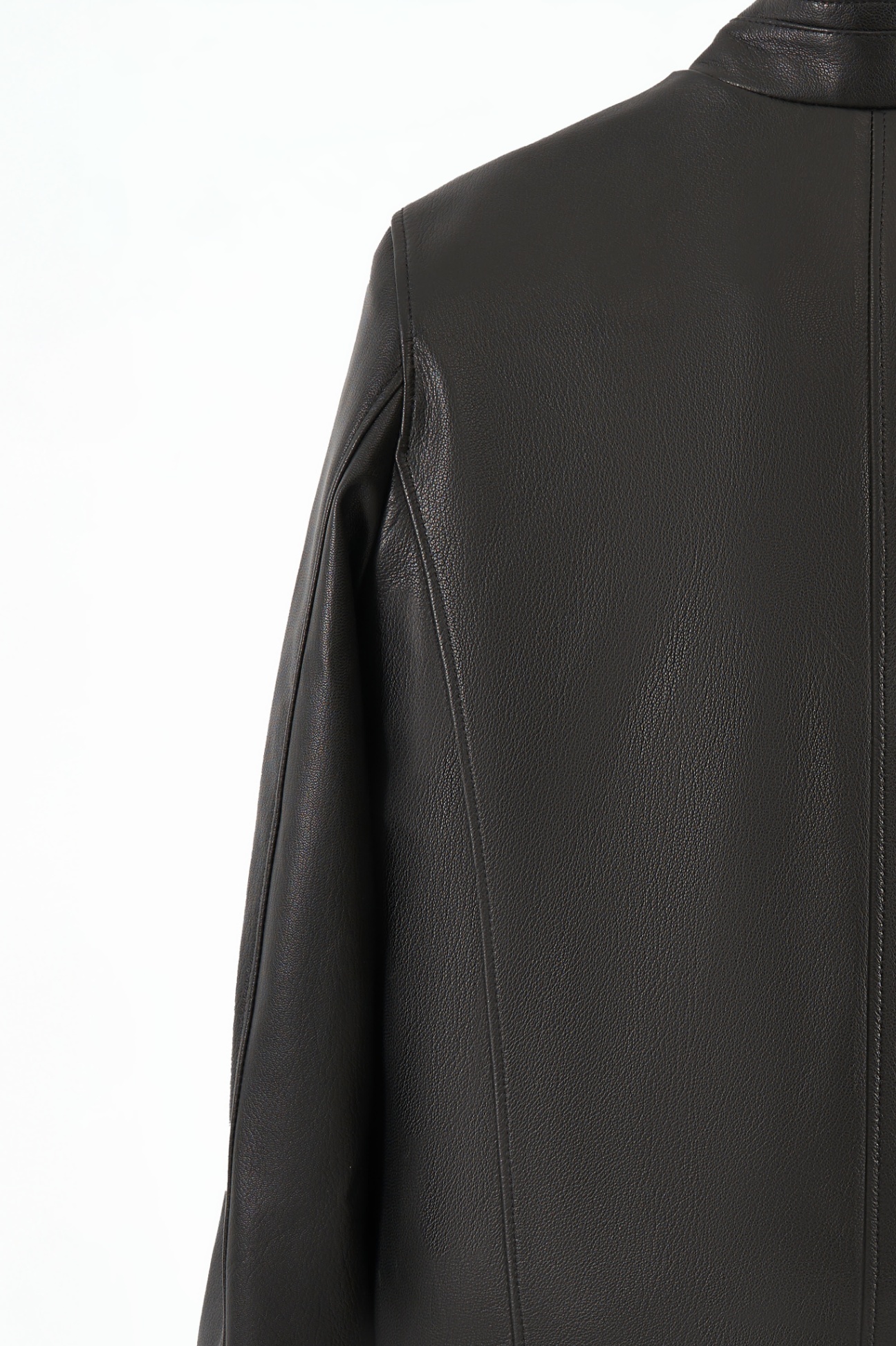 Lucen Bomber - Goatskin - Black