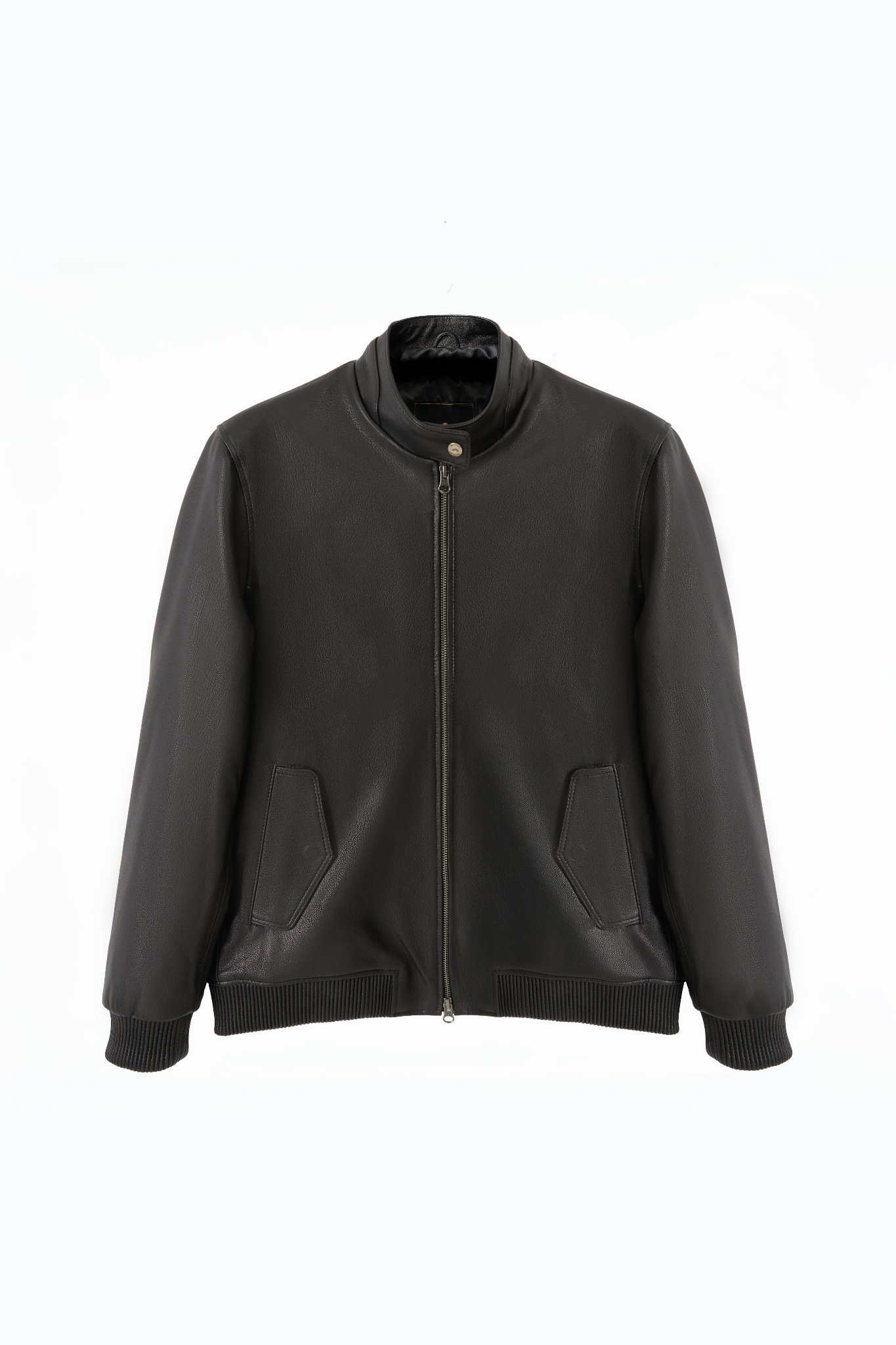 Lucen Bomber - Goatskin - Black