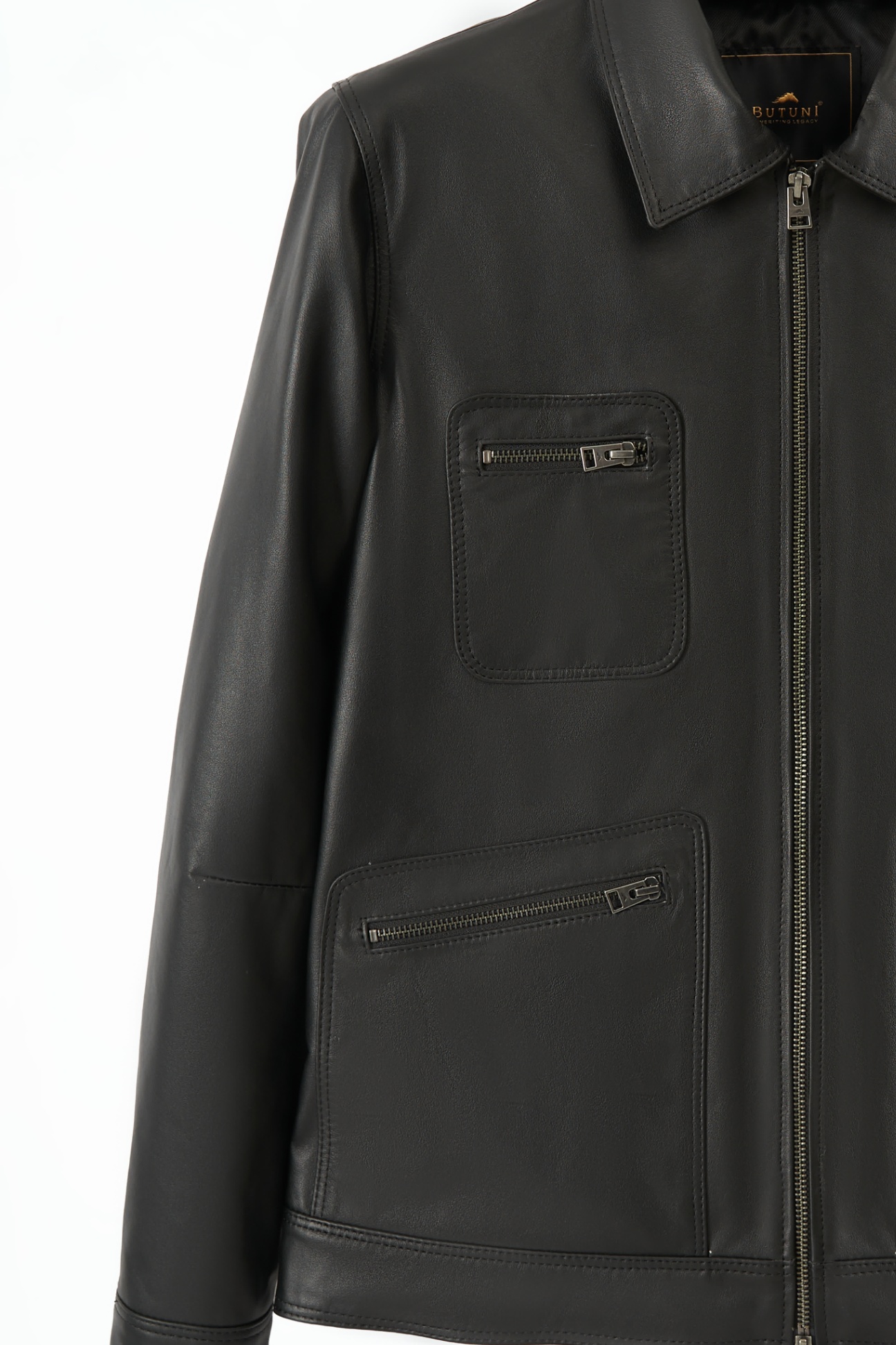 Vero Trucker - Cowhide - Black