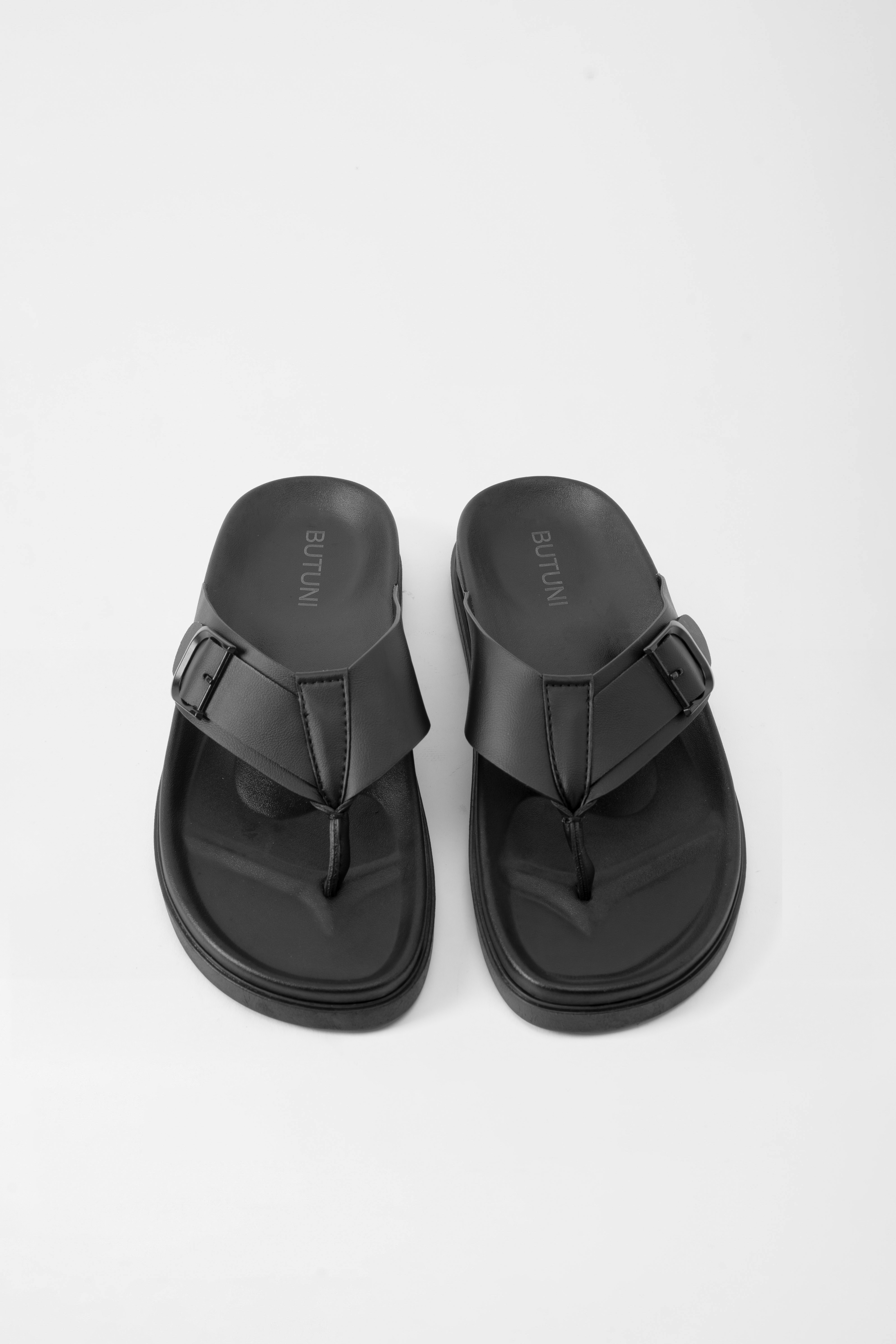 Casual Flip-Flops - Black