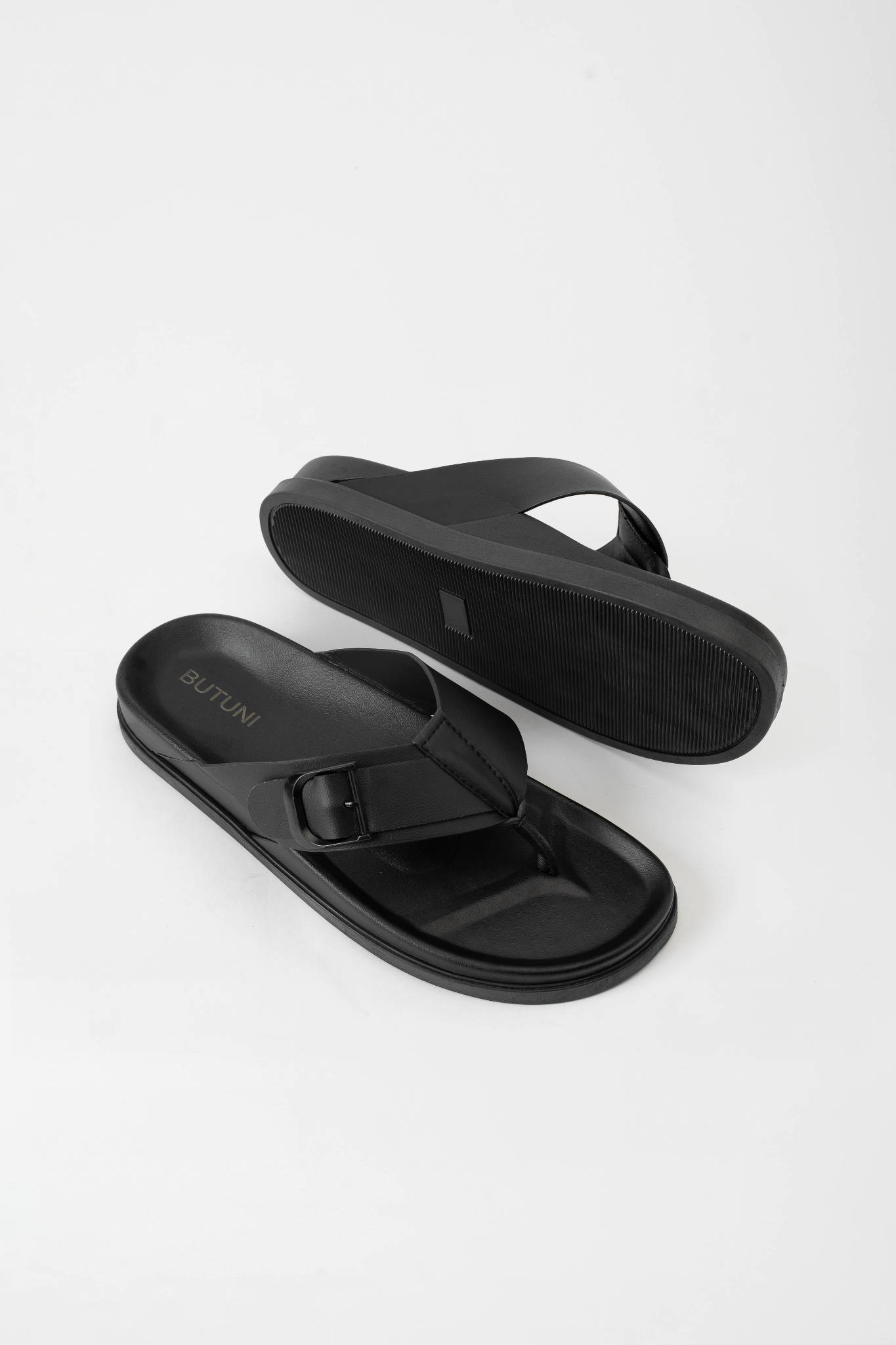 Casual Flip-Flops - Black