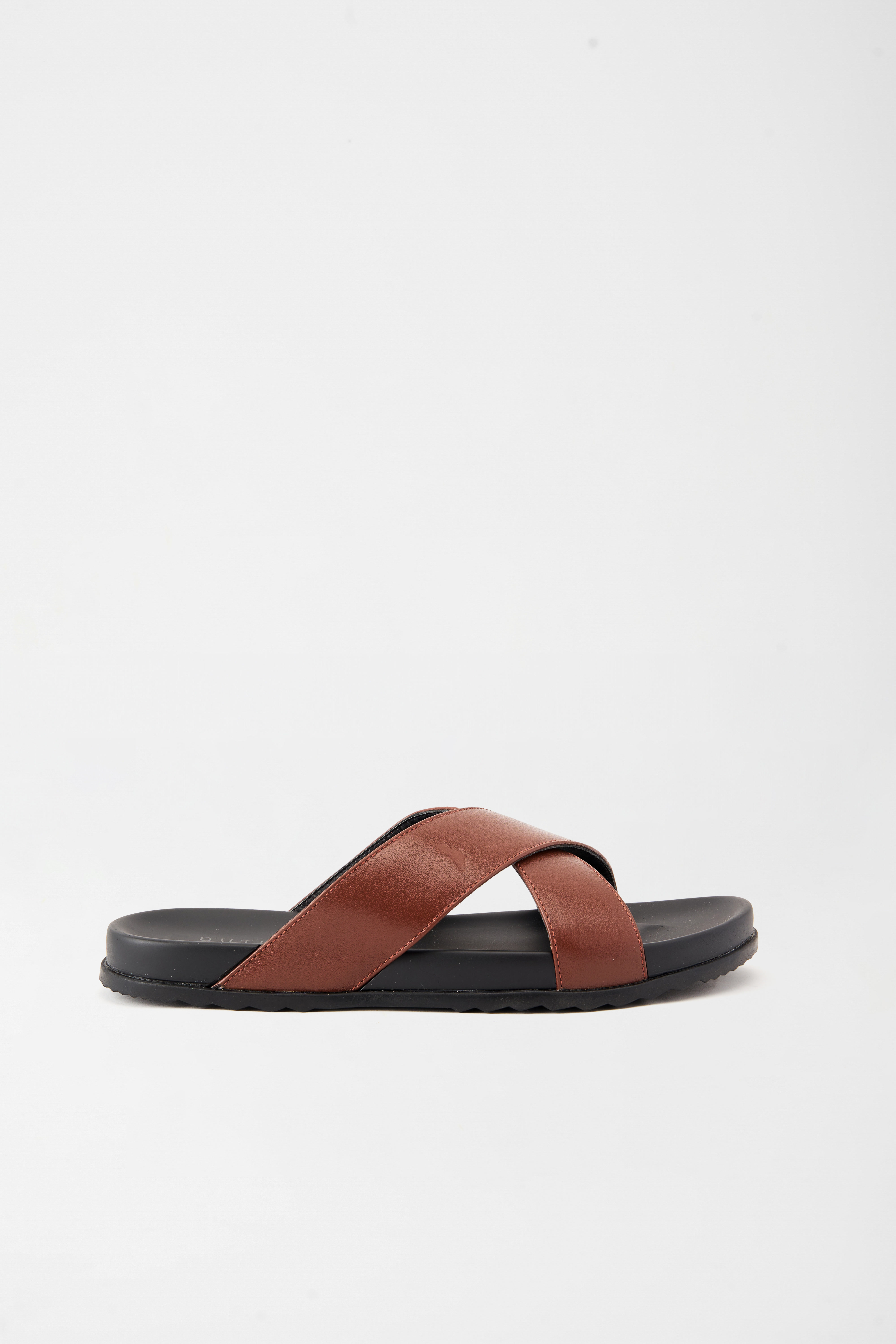 Cross Slippers - Nâu