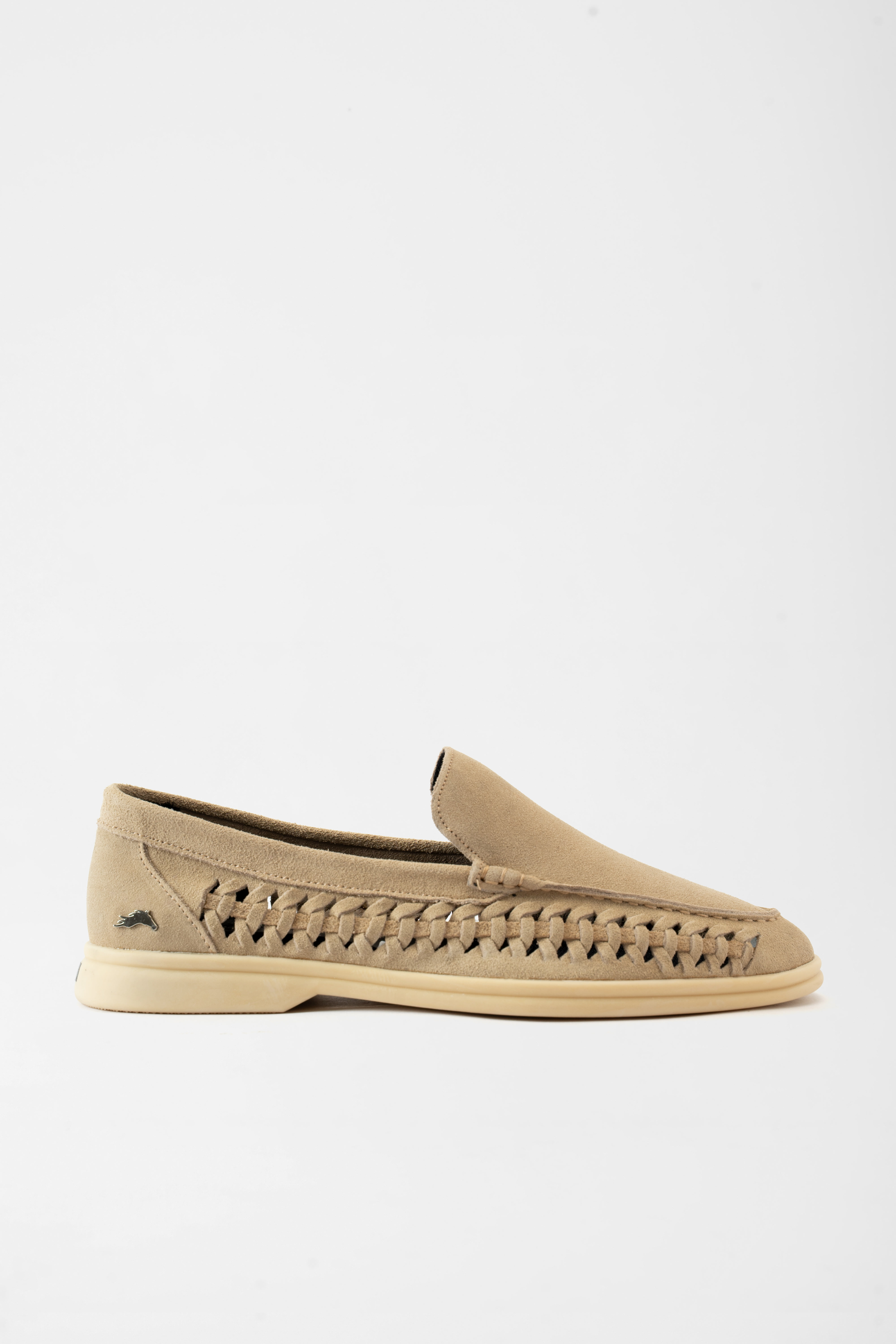 Lucca Interlace Loafer - Beige