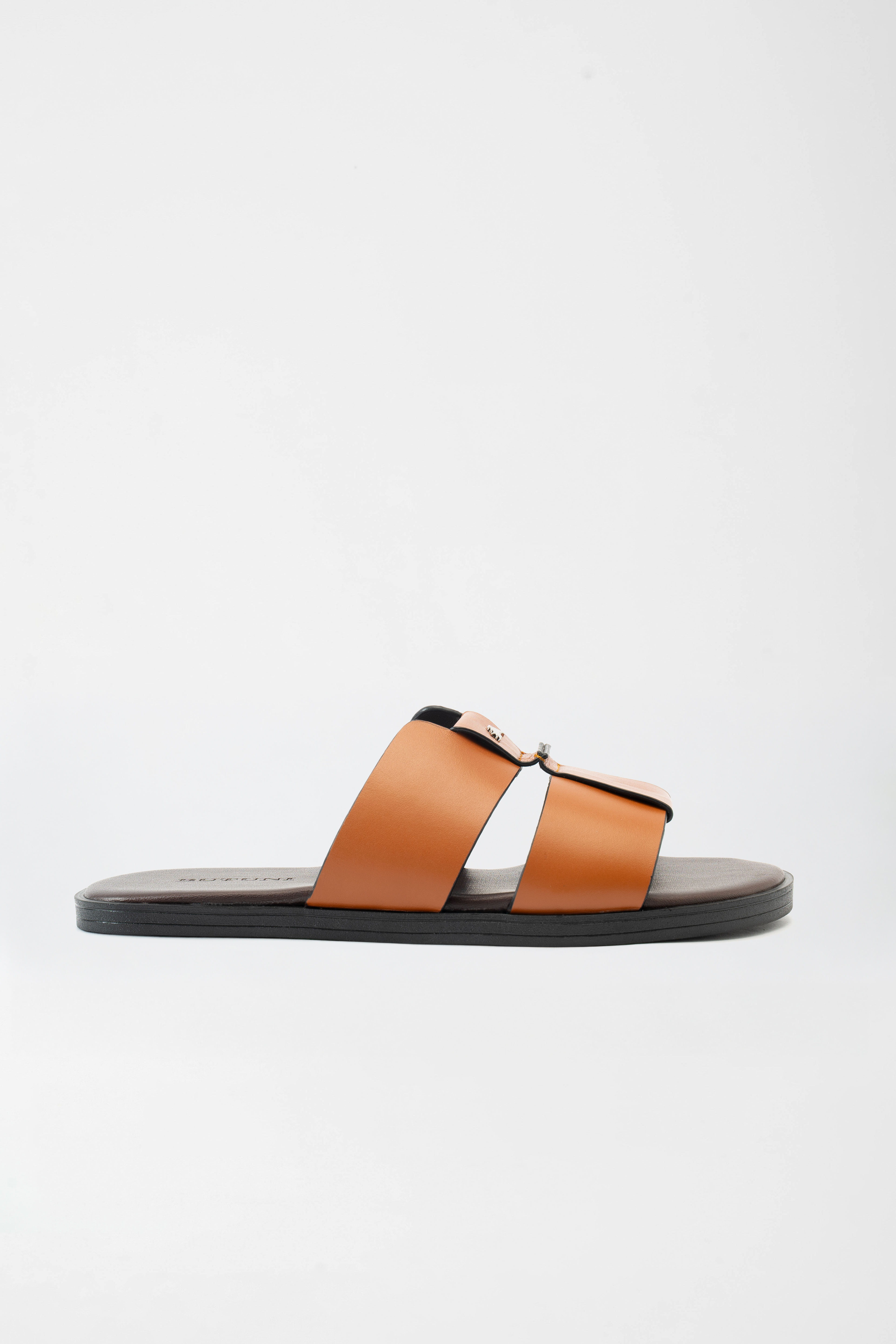 Monaco S Cut-out Slippers - Brown