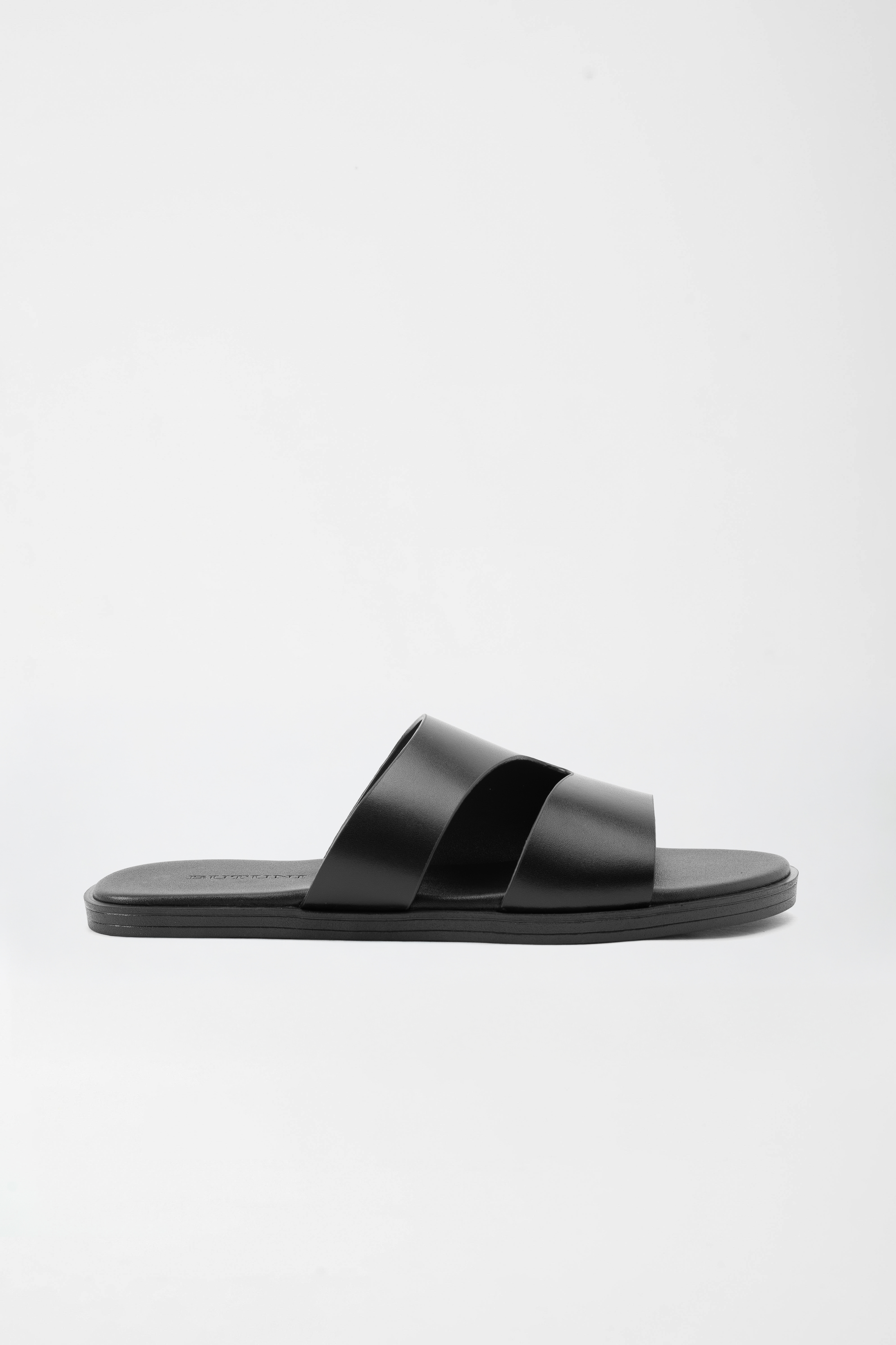 Noble S Cut-out Slippers - Black