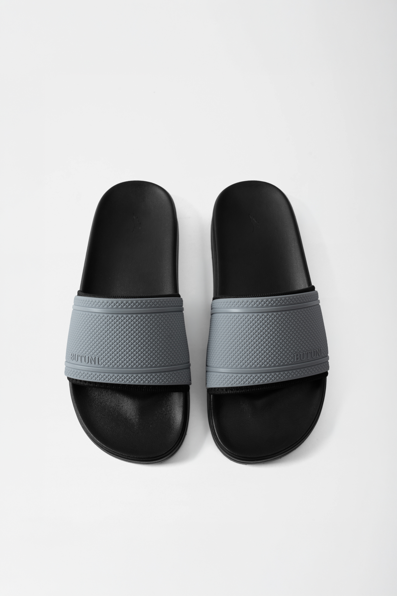 Palermo Single Rubber Sliders - Grey