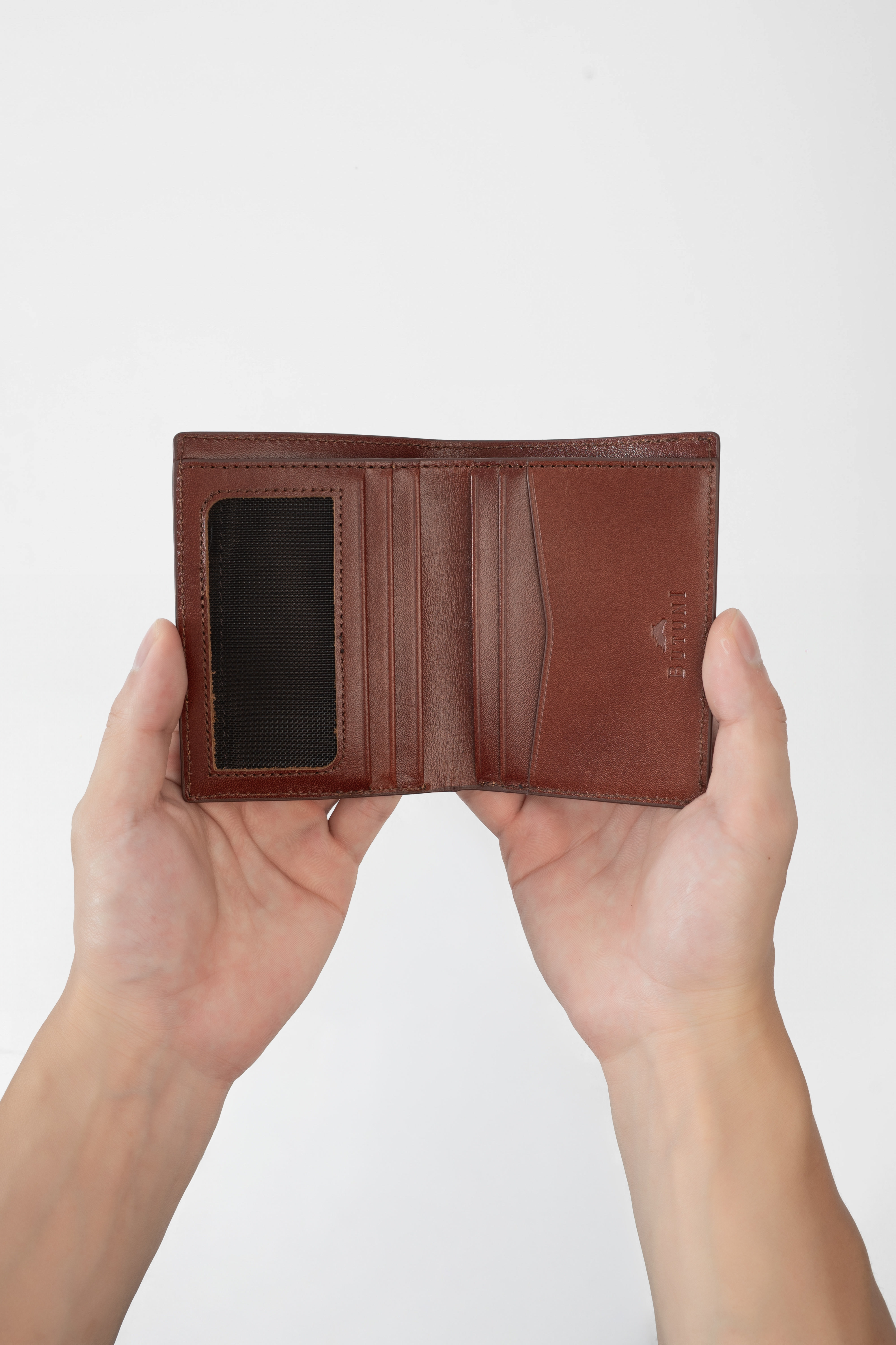 Porto Nappa Bifold Wallet - Brown